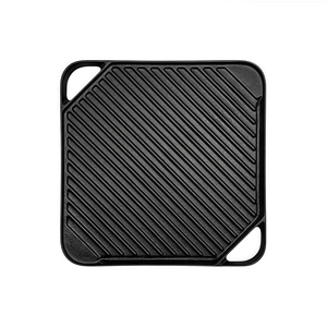 Gang <span class=keywords><strong>Reversible</strong></span> nướng/Vỉ nướng 26.5cm đôi xử lý gang <span class=keywords><strong>Stovetop</strong></span> nướng/Vỉ nướng cho cắm trại đồ nấu nướng - Product Image 1