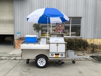 Chariot de restauration personnalisé 2026 : Stand à hot-dogs, Chariot à glaces, Tricycle alimentaire, Chariot à pizzas