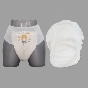 Pantalones de pañales desechables de primera calidad para bebés, pantalones de pañales para niños sin alergias, Fabricante Mayorista