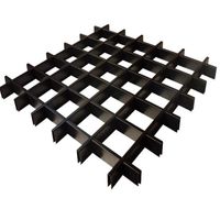 0.3mm-0.5mm épaisseur aluminium métal suspendu cellulaire grille plafonds Grilyato U canal rouleau formant la Machine