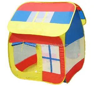 Playful kids folding house tent/POP UP easy fold house tent/ indoor outdoor kids play house tent