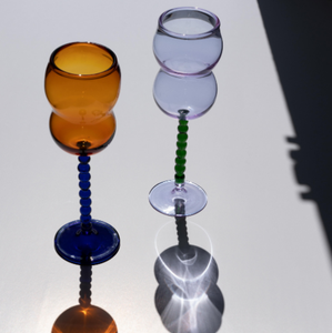 <span class=keywords><strong>Verre</strong></span> à <span class=keywords><strong>vin</strong></span> en forme de gourde confits multicolore, sur mesure, 3 pièces - Product Image 2