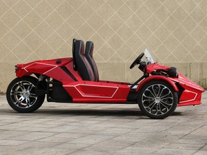 Voiture de sport à trois roues électrique <span class=keywords><strong>ZTR</strong></span> à vente chaude, batterie au lithium 72V120Ah, moteur 10kW, personnalisation d'usine - Product Image 4