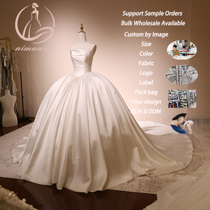 <span class=keywords><strong>Abito</strong></span> da <span class=keywords><strong>Sposa</strong></span> Semplice in Raso Stile Corsetto, <span class=keywords><strong>Abito</strong></span> da <span class=keywords><strong>Sposa</strong></span> di Lusso, <span class=keywords><strong>Abito</strong></span> da <span class=keywords><strong>Sposa</strong></span> Taglie Forti, <span class=keywords><strong>Abito</strong></span> da <span class=keywords><strong>Sposa</strong></span> a Ball Gown - Product Image 2
