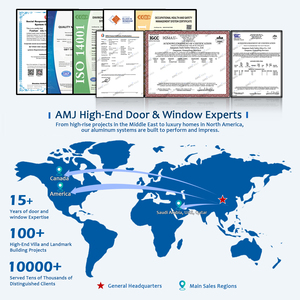 Fenêtres à battants et à rotation NFRC de style américain avec verrouillage multipoints de sécurité et isolation thermique - Product Image 5