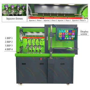 Macchina per Test Iniettori Common Rail CR304S, Attrezzatura per Banco di Prova Iniettori Diesel con 4 Postazioni - Product Image 6