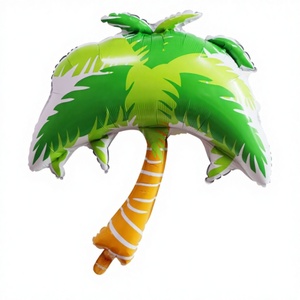 Globos Grandes de <span class=keywords><strong>Playa</strong></span>, Anillos de Natación, Palmeras, Piñas Tropicales, Decoraciones para Fiestas de Cumpleaños, Bodas con Temática de Verano - Product Image 5