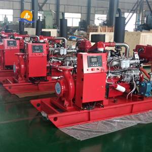 Pompe centrifuge monophasée à aspiration axiale pour lutte contre l'incendie, puissance de 0,55 à 132 kW, sortie de 2 à 8 pouces - Product Image 4