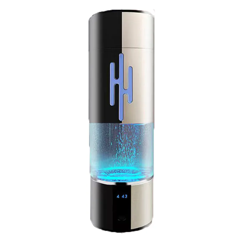 6000PPB High Concentration Spe/pem Portable Hydrogen-rich H2life Glass Bottle Hydrogen Water Maker Generator With Separate Vent