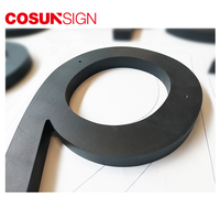 Enseignes de numéros de maison flottantes en métal COSUN pour extérieur, au design moderne, personnalisables pour appartements et hôtels