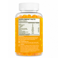 Gomitas de Hierro y Cúrcuma, Suplemento Herbal, Múltiples Vitaminas, Minerales, Biotina, Ácido Fólico, 60 Unidades, Vegano, Orgánico, Sin Gluten, Para Adultos