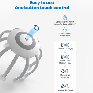 Yeni 2024 ürünleri kafa masajı baş masaj aleti ahtapot Scratcher kafa masajı stresli kasları rahatlamak için ve ağrıları rahatlatmak olabilir - Product Image 2