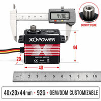 Servomoteur numérique sans balais XQ-POWER XQ-BLS8185D 85kg pour voiture RC 4x4 échelle 1/5, étanche, engrenages métalliques, aluminium CNC, 16.8V, vente en gros OEM