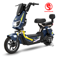 Vélo Électrique Urbain Économique avec Moteur Arrière, Longue Autonomie, Haute Vitesse, 500W 48V, 2 Roues