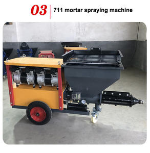 آلة رش طلاء المسحوق الثقيلة ، آلة رش تجصيص ذكية - Product Image 4