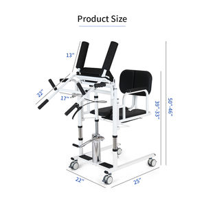 Sedia Multifunzionale per Anziani e Disabili, con Sollevamento Idraulico Assistito - Product Image 5
