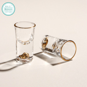 Crystal Glass Jinshan Liquor Cup And Decanter <b>Set</b> 100Ml Eco Friendly Baijiu Glass Serving <b>Set</b> - Product Image 3
