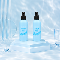 Flacon pulvérisateur à fine brume en HDPE noir mat de 150 ml, rechargeable, pour tonique facial, soin du corps, cheveux, atomiseur portable, conteneur de voyage