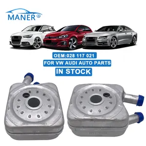 MANER Automotive parts accessories 028117021 Oil Cooler For Audi VW