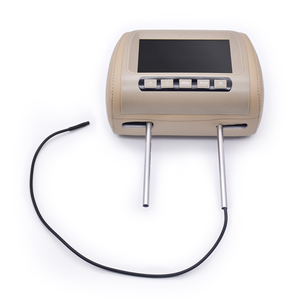 Moniteur d'appuie-tête de voiture 7 pouces avec télécommande, connecteur RCA, port AV, écran multimédia, pièces automobiles - Product Image 4