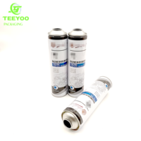 Bombe aérosol en fer blanc de 65 mm de diamètre, personnalisable OEM, résistante à la chaleur et étanche, avec logo personnalisé - Vente en gros Guangzhou