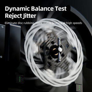 Rotor de Freno de Disco Hidráulico para Bicicleta de Montaña CYCLAMI de Fibra de Carbono, Discos Flotantes de 160/180 mm con 6 Tornillos - Product Image 6