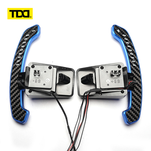แป้นเปลี่ยนเกียร์คาร์บอนไฟเบอร์แม่เหล็ก TDD LED สำหรับ Smart 451 453 - Product Image 2