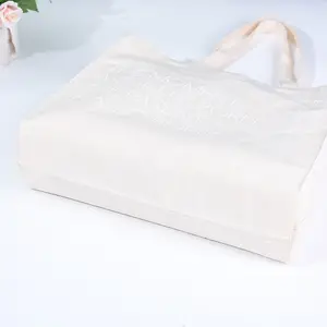 Kazze sac fourre-tout en toile à dessus ouvert de haute qualité sacs en toile de coton forts multifonctionnels sacs à provisions réutilisables personnalisés