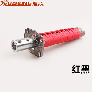 Xuzhong Samurai Style Gear <b>Shift</b> <b>Knob</b> 156mm Red Handle Universal Car Modification Ergonomic Design - Product Image 5
