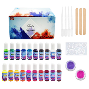 Colorant, 24 couleurs, liquide pour l'artisanat artistique, Pigment pour résine époxy - Product Image 4