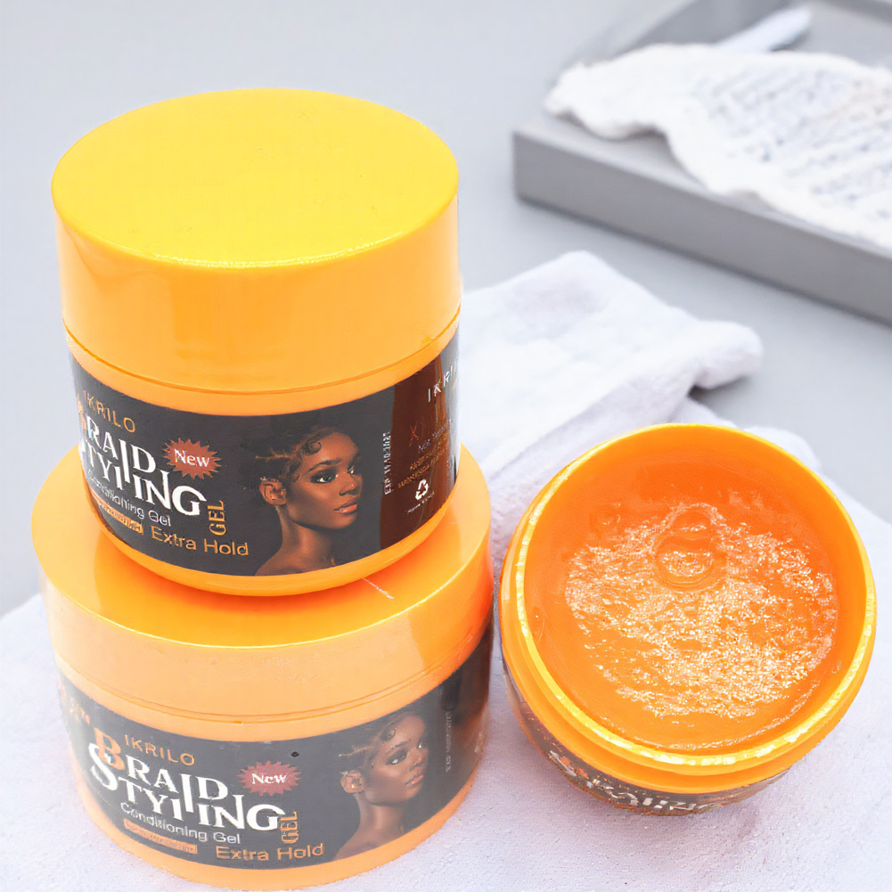 Factory Wholesale Price Strong Hold Custom Neat Braid Wax for Frizzy Hair & Hair Extensions-Locs Braids & Twists