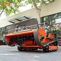 Tondeuse robot RC autopropulsée à moteur 4 temps 452cc de qualité industrielle, couple élevé, puissance 17 kW, largeur de coupe réglable