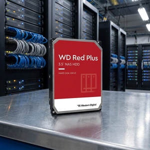 Disco Duro <span class=keywords><strong>Red</strong></span> <span class=keywords><strong>Plus</strong></span> de 6 TB y 3.5 Pulgadas, SATA 6 Gb/s, CMR, WD60EFPX <span class=keywords><strong>Plus</strong></span>, 5400 RPM, 256 MB de Caché, para Almacenamiento de Monitoreo de Servidores NAS RAID - Product Image 4