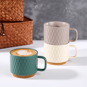 Mug en céramique personnalisé, design coréen, cadeaux d'affaires, tasse à café pour la maison, pour hommes et femmes - Product Image 2
