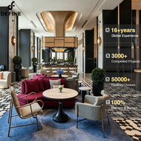 Solution tout-en-un pour l'ameublement de restaurant, ensemble de table et de chaises de salle à manger modernes et personnalisées pour les projets d'hôtels et de cantines
