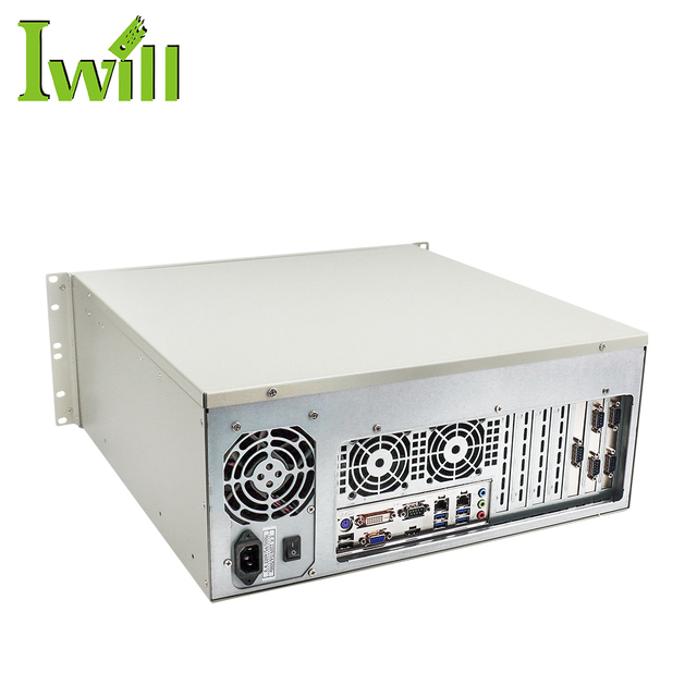 Hot Sales Industrial Computer 19 Inch 4U Server with I7 6700 Quad Core 2*DDR4 Ram Slot