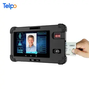 CE 인증 TPS450 휴대용 견고한 태블릿 생체 인식 아이리스/지문 스캐너 4 그램 와이파이