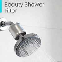 Pommeau de Douche Filtrant en Alliage d'Aluminium à 8 Étapes – Élimine le Chlore pour une Peau et des Cheveux Sains – Filtre de Douche OEM/ODM