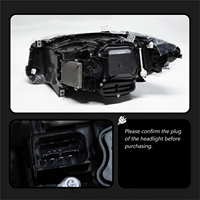 Conjunto de Faros LED para BMW Serie 5 (F10/F18) 2011-2017, Repuesto de Faros Delanteros, Suministro de Fábrica, Piezas de Automóvil -- Un Par