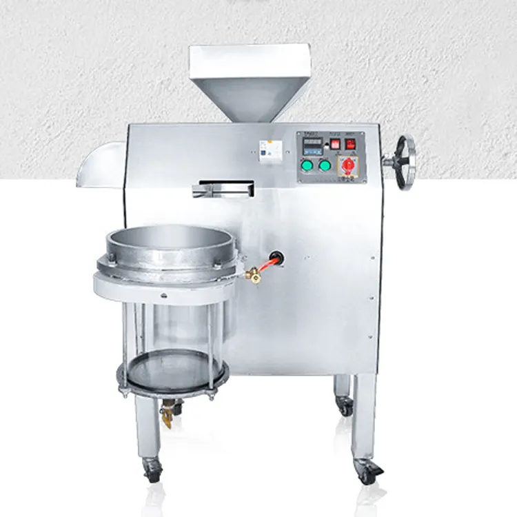 Electric Peanut sunflower Cold Press Oil Producing Presser Machine Seeds Coconut Soybean Oil Extraction Machine
