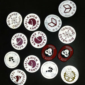 カスタムロゴブランド名リムーバブルフックループサービスPVC hi viz反射パッチラベルバッジバッグ犬トレーニングハーネスベスト - Product Image 6