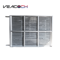 Intercambiador de Calor de Vapor con Tubos Aletados de Acero Inoxidable 316 y Condensador para Secadora por Tambor para Aplicaciones en la Industria Clor-Alcalina