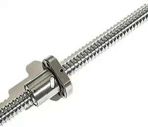 Ball screw Shaft SFU 1610 2010 4010 5010-4 1600mm length with Ball Nut Coupling