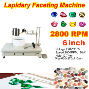 New Popular Jewelry Making 6'' Adjustable Speed Lapidary Faceting <strong>Machine</strong> <strong>Gem</strong> <strong>Cutting</strong> Polishing <strong>Machine</strong> - Product Image 4