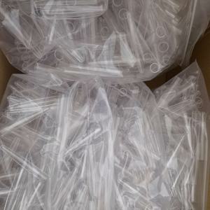 플라스틱 실험실 12X75MM 시험관 투명 원형 바닥 튜브 PP PS - Product Image 1