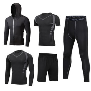 <span class=keywords><strong>Ensemble</strong></span> de Fitness Vente en Gros, Vêtements de <span class=keywords><strong>Sport</strong></span> pour Hommes, Collants, Soutien-Gorge de <span class=keywords><strong>Sport</strong></span> et <span class=keywords><strong>Legging</strong></span>, Chemises de Compression - Product Image 2