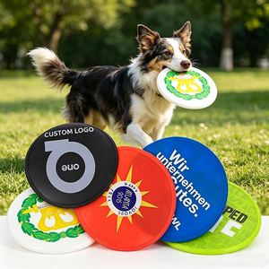 Éventail pliable par sublimation, disque volant promotionnel avec pochette - Product Image 1