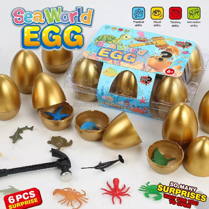 Juguetes Novedosos de Huevos de Dinosaurio para Niños, Máquina de Huevos de Animales de Paintball, Juguetes de Caja Sorpresa Personalizados, Cajas de Huevos Creativas y Divertidas para Niños - Product Image 2