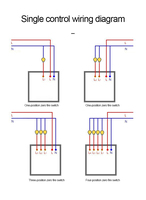 TUOAN Tuya M6 Saklar Tombol Fisik Zigbee Pintar 1/2/3/4/6 Gang Harga Terjangkau dengan Kontrol Alexa