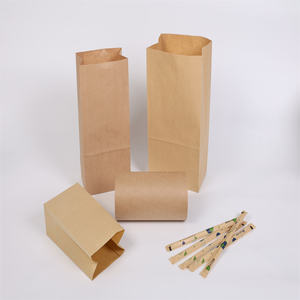 Geri Dönüştürülmüş Kraft Kağıt Kilitli Ambalaj Poşeti Kurutulmuş Mantar Amonyum Folyo Kilitli Poşetler Tohum Paketi Gıda Şeker Endüstrileri için - Product Image 4